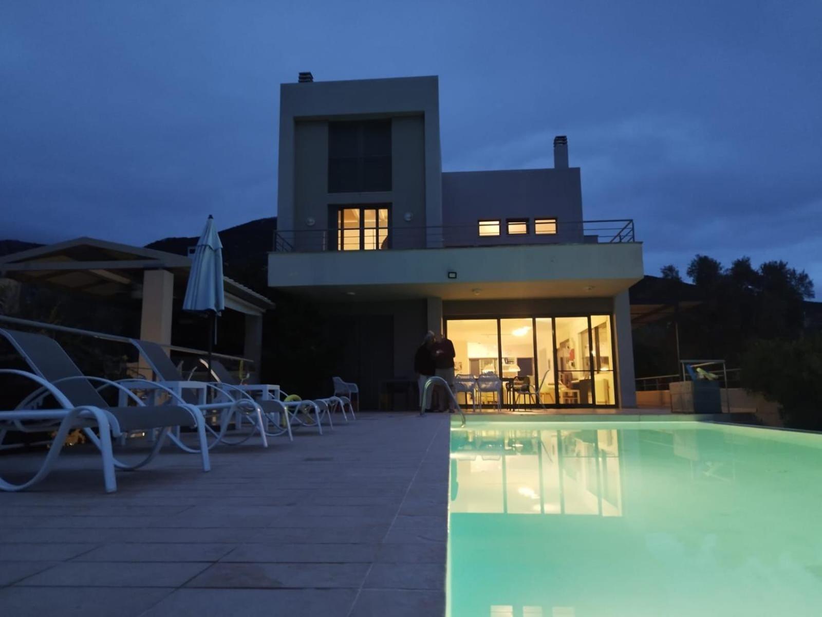 Panoramic View Summerhouse Loukissia Exterior photo